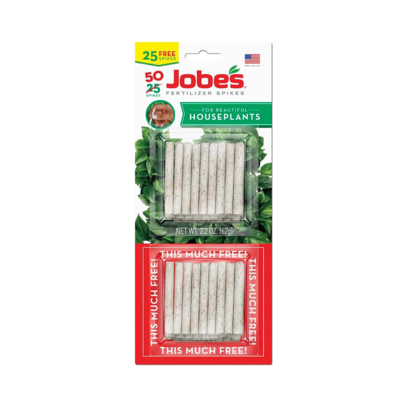 Jobe's, Fertilizer Spikes, Indoor Houseplants, 50 Count