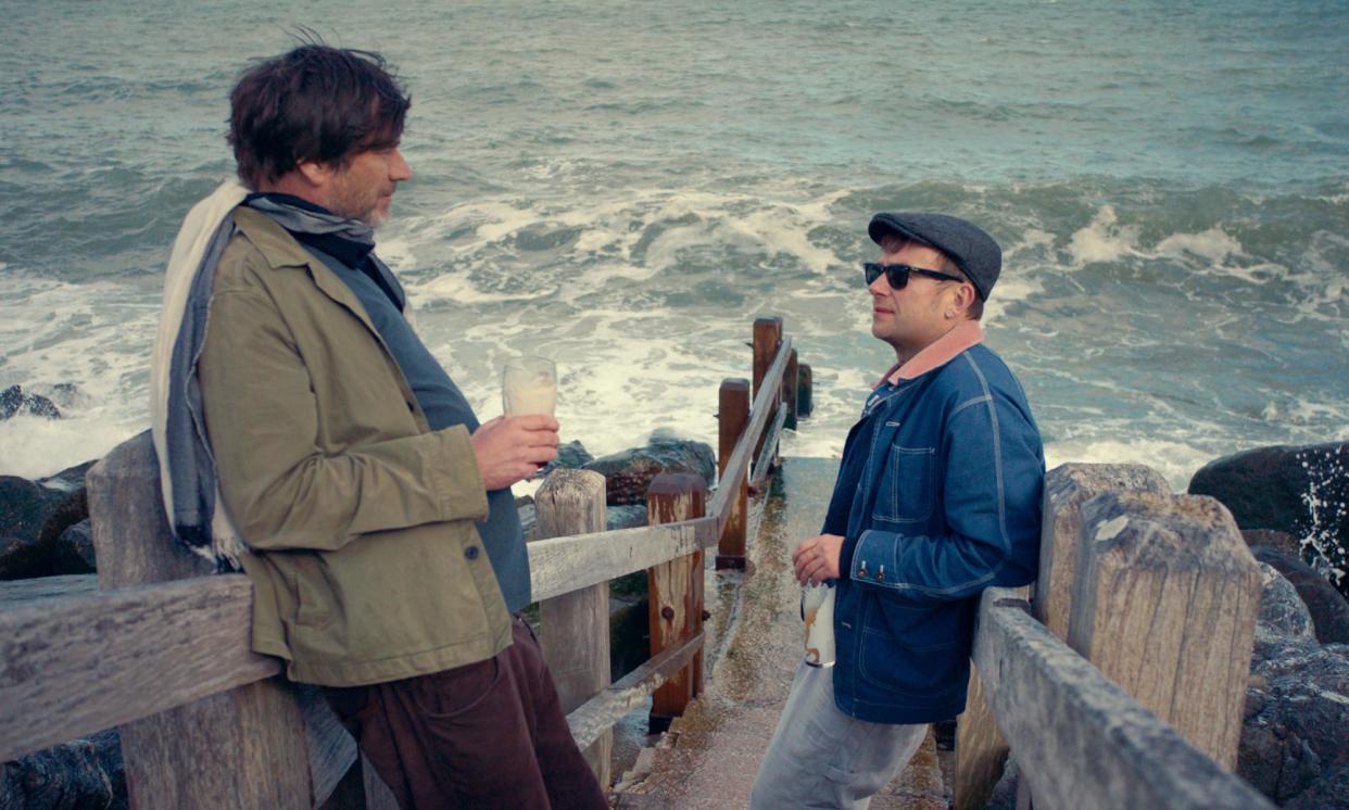 <span>Looks like they’ve made it … Alex James and Damon Albarn in Blur: To the End.</span><span>Photograph: no credit</span>