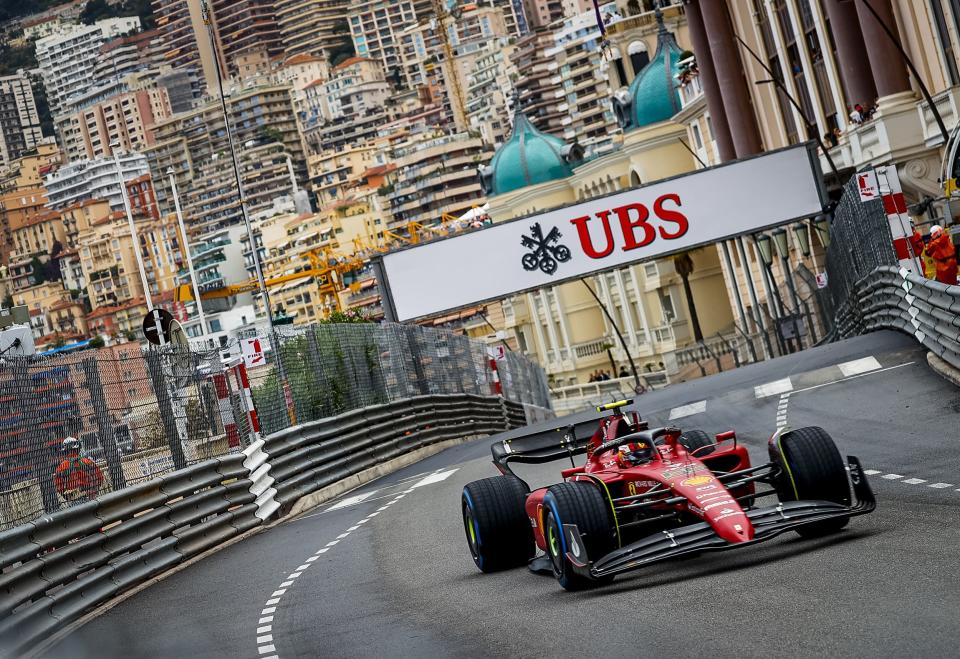 Carlos Sainz at the Monaco Grand Prix