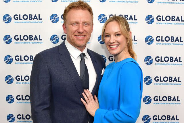 <p>Tom Cooper/Getty Images for Global Down Syndrome Foundation</p> Kevin McKidd and Danielle Savre at the Global Down Syndrome Foundation's 15th Annual Be Beautiful Be Yourself Fashion Show