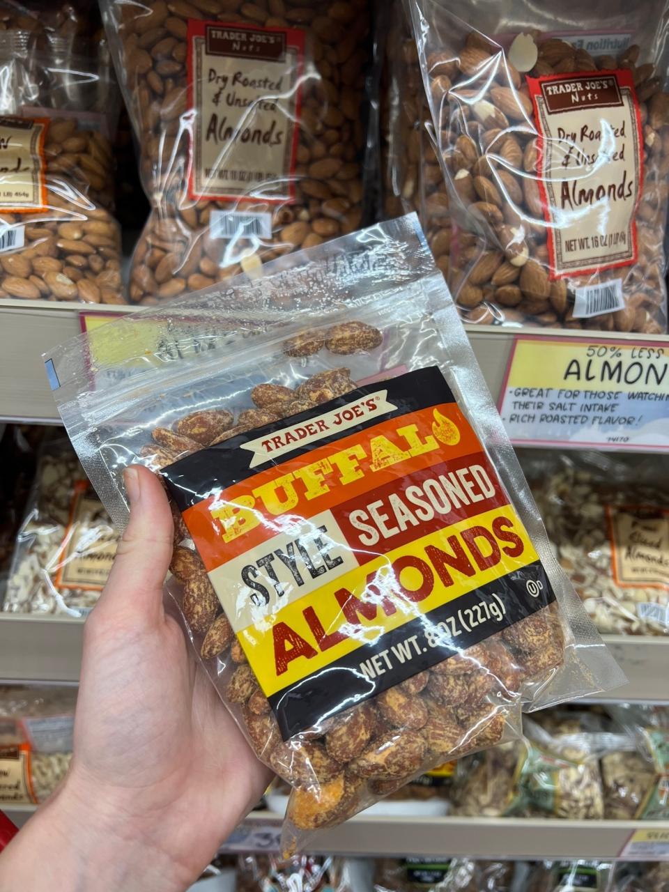 Buffalo Style Seasoned Almonds