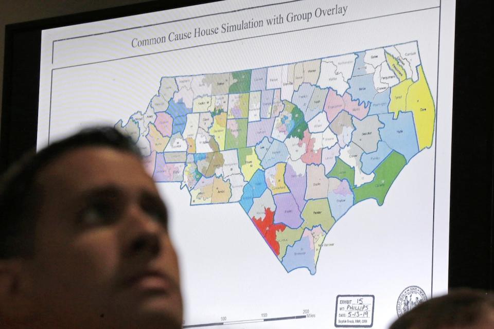 Some North Carolina legislators claimed they could make election district boundaries wherever they wanted, regardless of existing state laws, but the U.S. Supreme Court disagreed. <a href="https://newsroom.ap.org/detail/SupremeCourtRedistrictingNorthCarolina/222fd61aef6f49068f853e6b69b0a235/photo" rel="nofollow noopener" target="_blank" data-ylk="slk:AP Photo/Gerry Broome;elm:context_link;itc:0;sec:content-canvas" class="link ">AP Photo/Gerry Broome</a>