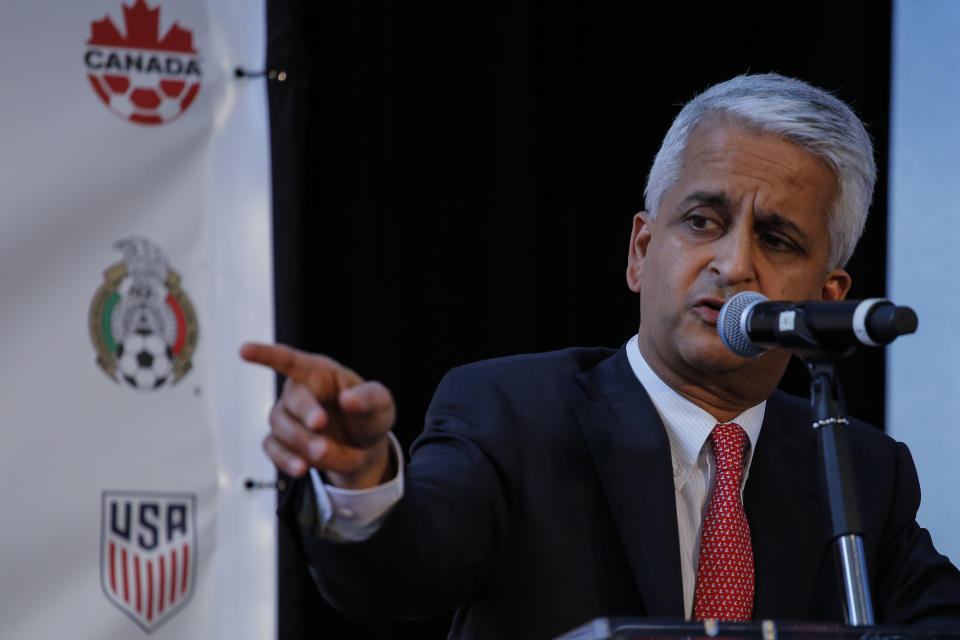 In many respects, the 2026 World Cup bid will define Sunil Gulati’s U.S. Soccer legacy. (Getty)