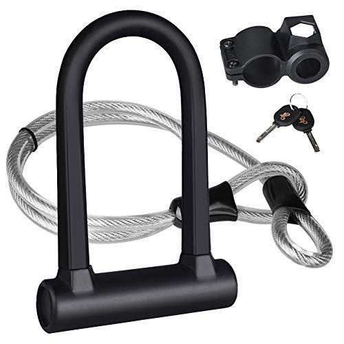 KASTEWILL Bike U Lock Heavy Duty Anti Theft