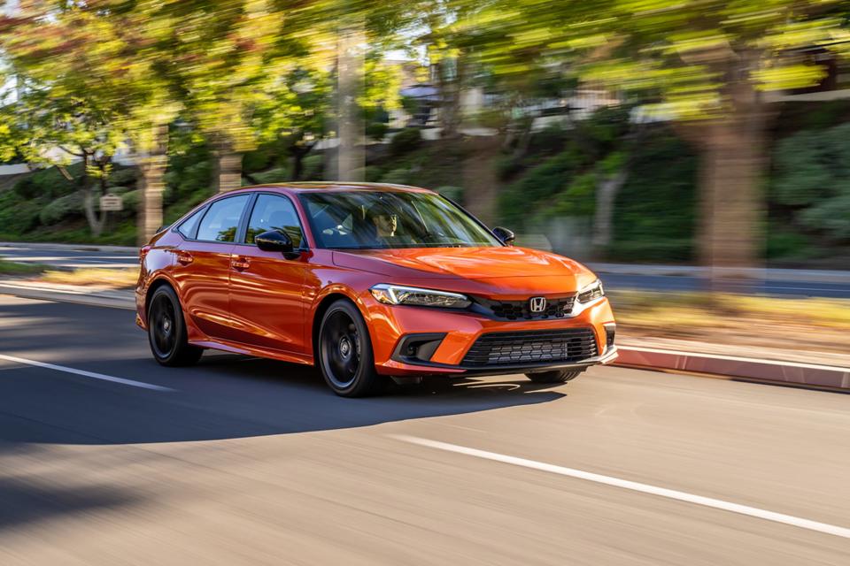 The redesigned 2022 Honda Civic was named Car of the Year.