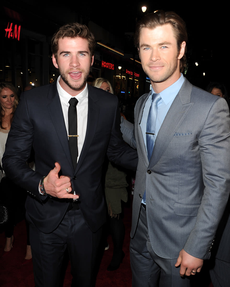 Chris and Liam Hemsworth