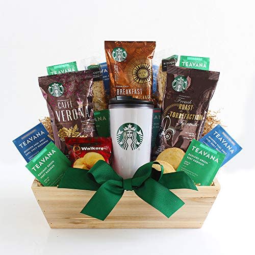 California Delicious Starbucks Daybreak Gourmet Coffee Gift Basket (Amazon / Amazon)