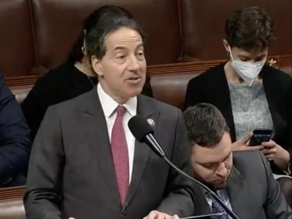 Democrat and 6 January committee member Jamie Raskin (C-Span)