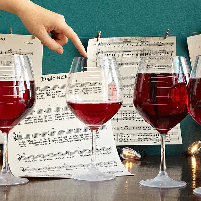 <p><a href="https://go.redirectingat.com?id=74968X1596630&url=https%3A%2F%2Fwww.uncommongoods.com%2Fproduct%2Fmajor-scale-musical-wine-glasses-set-of-2&sref=https%3A%2F%2Fwww.popularmechanics.com%2Fhome%2Fg45653964%2Fbest-gifts-for-music-lovers%2F" rel="nofollow noopener" target="_blank" data-ylk="slk:Shop Now;elm:context_link;itc:0;sec:content-canvas" class="link ">Shop Now</a></p><p>Major Scale Musical Wine Glasses</p><p>uncommongoods.com</p><p>$68.00</p>