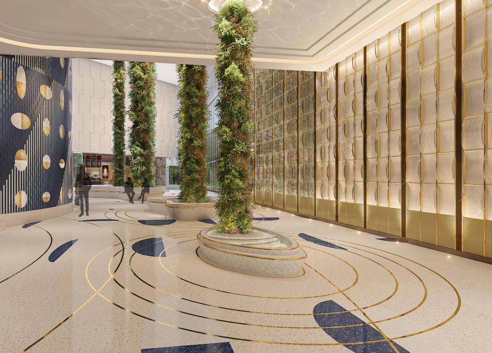 A first look at Fontainebleau Las Vegas retail space designed by David Collins Studio, Fontainebleau Development. - Credit: Courtesy Image.