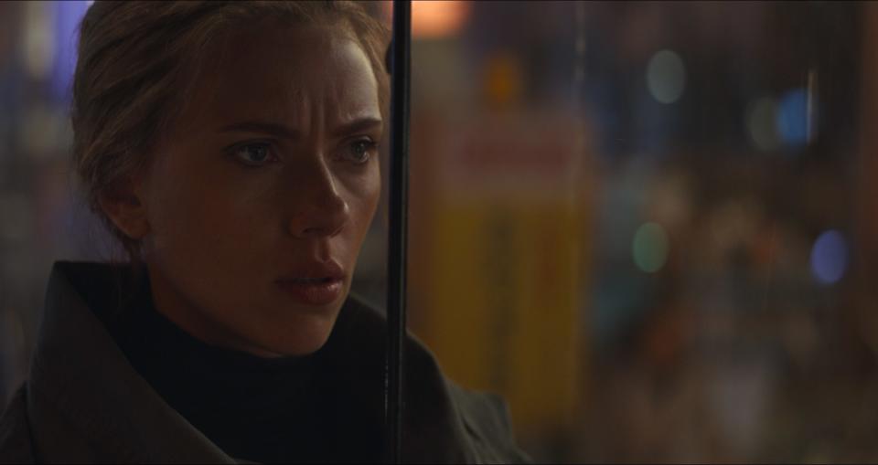 Black Widow/Natasha Romanoff (Scarlett Johansson) in Avengers: Endgame.