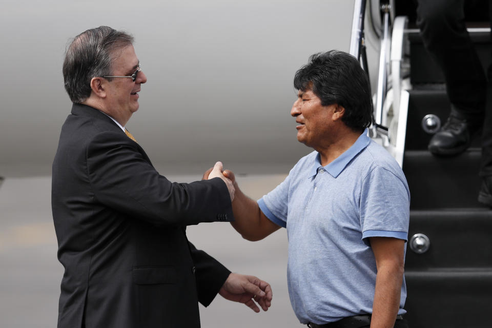 Mexico Evo Morales