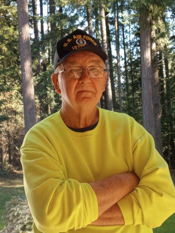 Louis Tomososki, 77, stared at a partial solar eclipse more than six decades ago along with a friend at their high school in Portland, Oregon. Tomososki has permanent vision loss in his right eye. He now warns others about staring at the eclipse without eye protection.