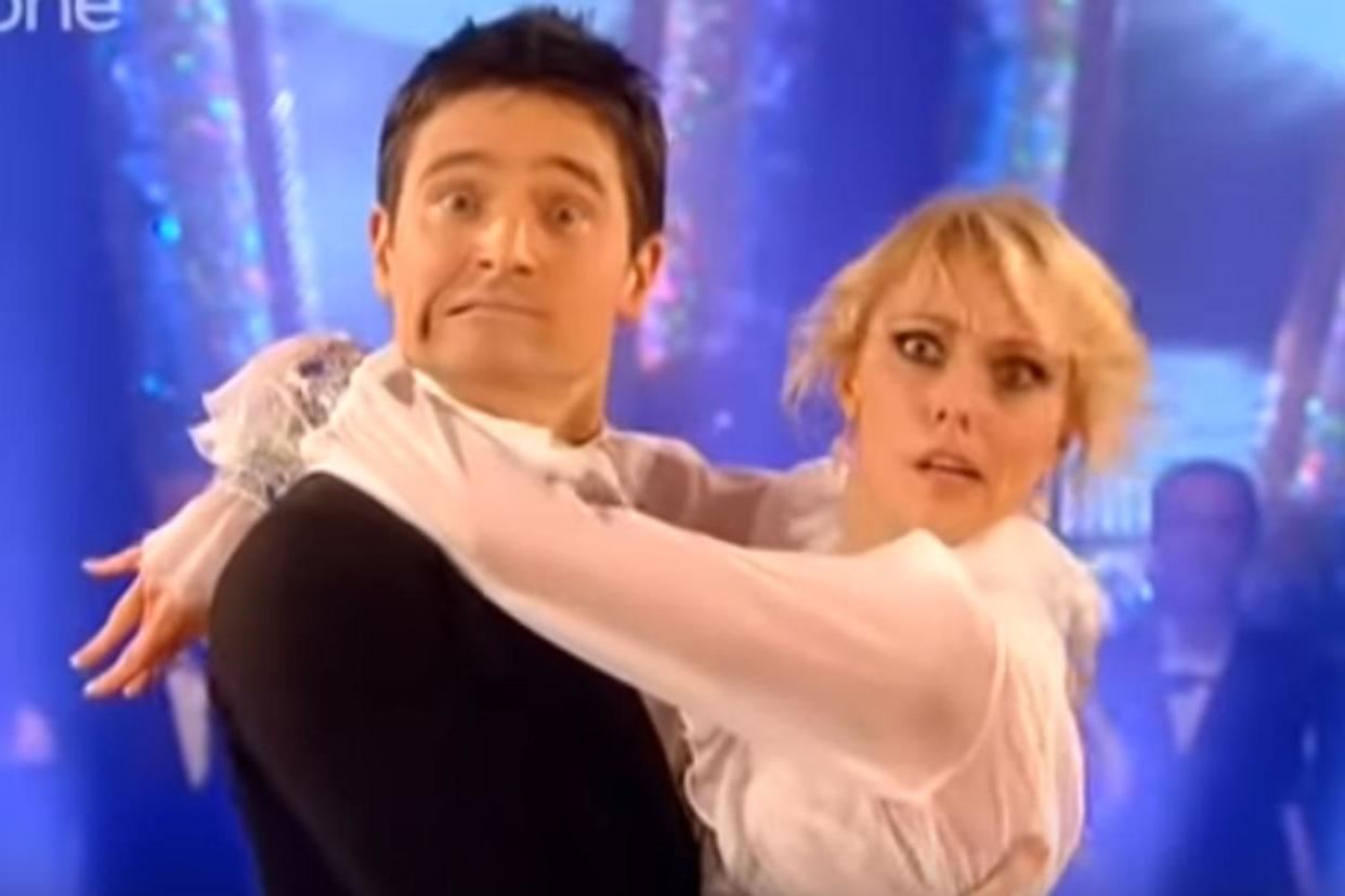Freestyle: Tom Chambers and Camilla Dallerup went down in showdance history: BBC