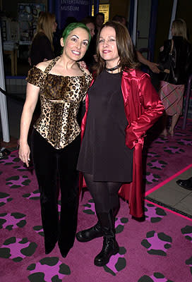 Jane Wiedlin and Charlotte Caffey of The Go-Gos at the Hollywood premiere of Josie and the Pussycats