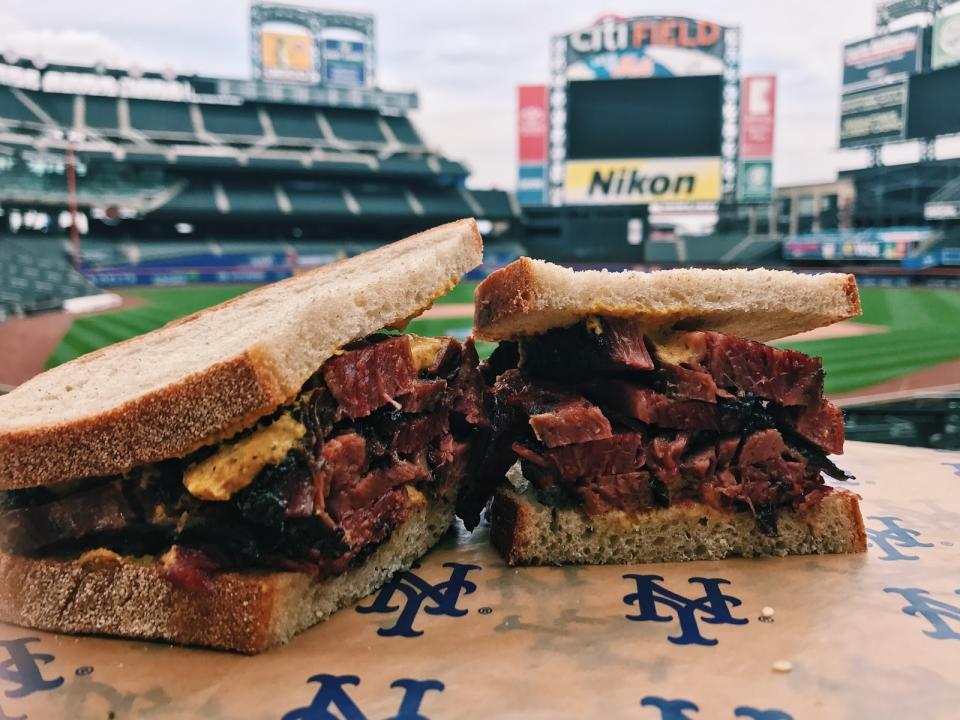 The Mets’ Classic New York Deli Pastrami Sandwich (MLB)