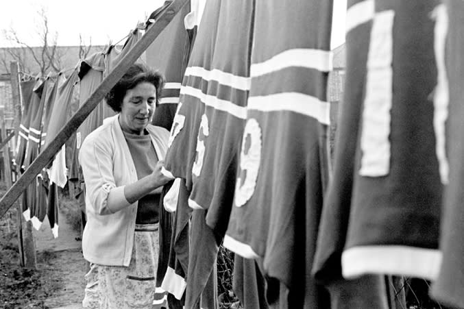 Shankly, Busby, Revie, players in towels ands the woman who washes Northamptons kit: Peter Robinsons camera snapped them all in a classic season