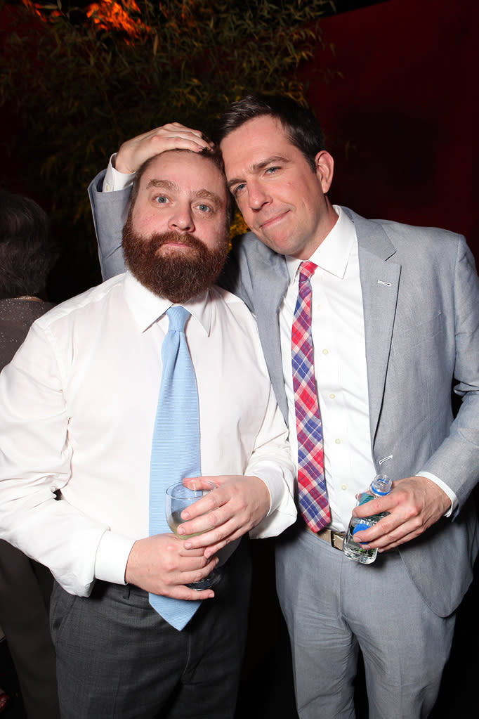 The Hangover Part II LA Premiere 2011 Ed Helms Zach Galifianakis