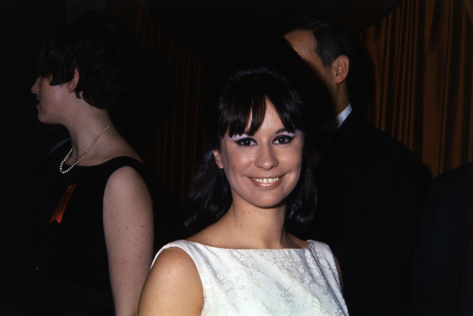 Astrud Gilberto at a Grammy Awards dinner in New York in 1966. / Credit: Bettmann