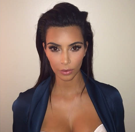 Kim Kardashian West passport photo.