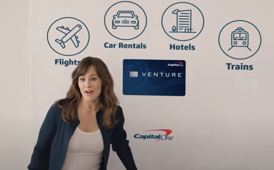 Jennifer Garner in a commercial
