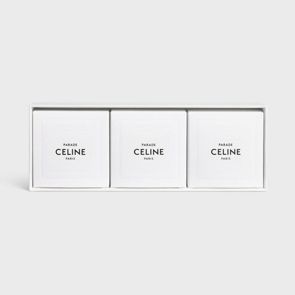 香氛皂套裝CELINE HAUTE PARFUMERIE。NT$3,600（CELINE提供）