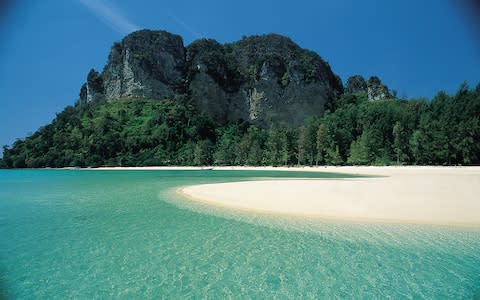 Thailand offers beaches free of windbreaks and donkey rides