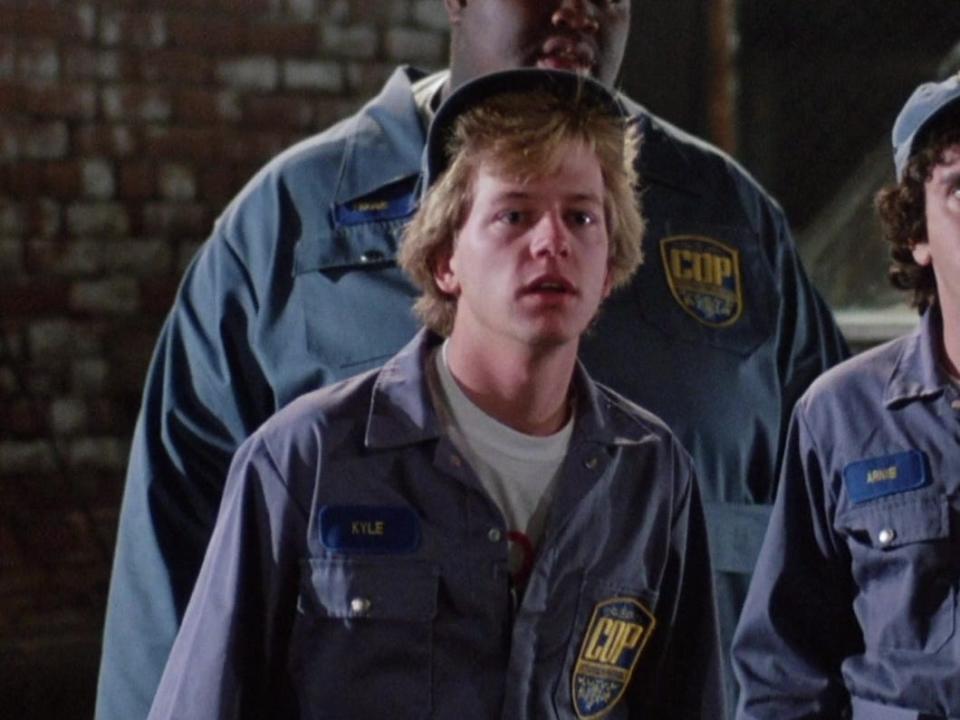 David Spade in "Police Academy 4: Citizens on Patrol."