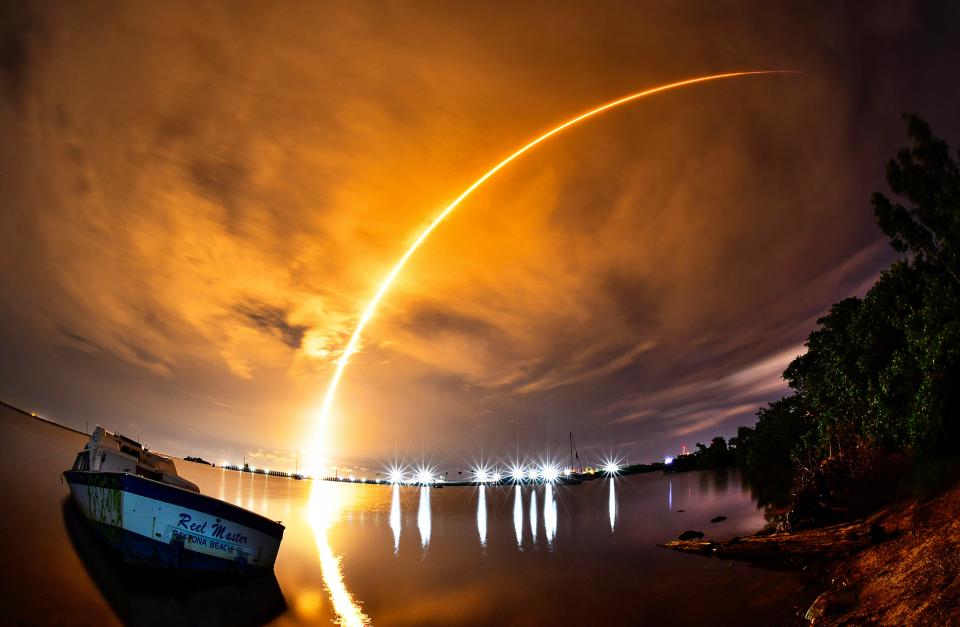 Launch of SpaceX Falcon 9 rocket with a batch of Starlink satellites for the Starlink 6-10 mission: The rocket launched from Cape Canaveral Space Force Station at 11:36 p.m. Aug. 16. This was the Space Coast's 42nd launch this year.
