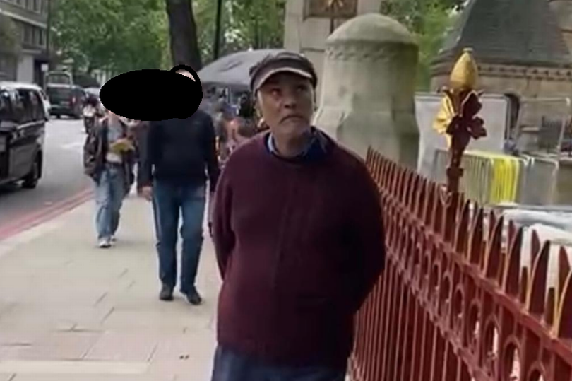 Mazhar Ahmad outside the Natural History Museum