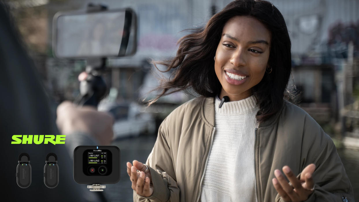  Shure launches exciting MoveMic wireless lav mic system. 