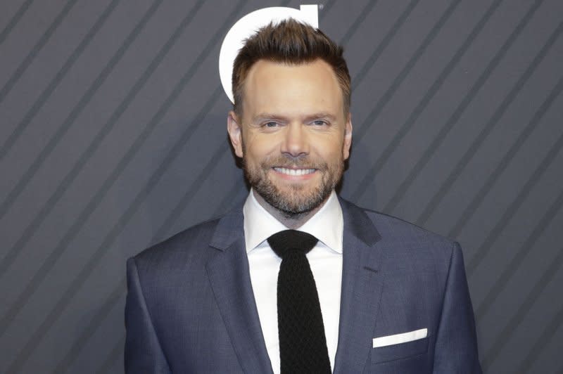 Joel McHale will be seen on Monday's edition of "The Jennifer Hudson Show." File Photo by John Angelillo/UPI