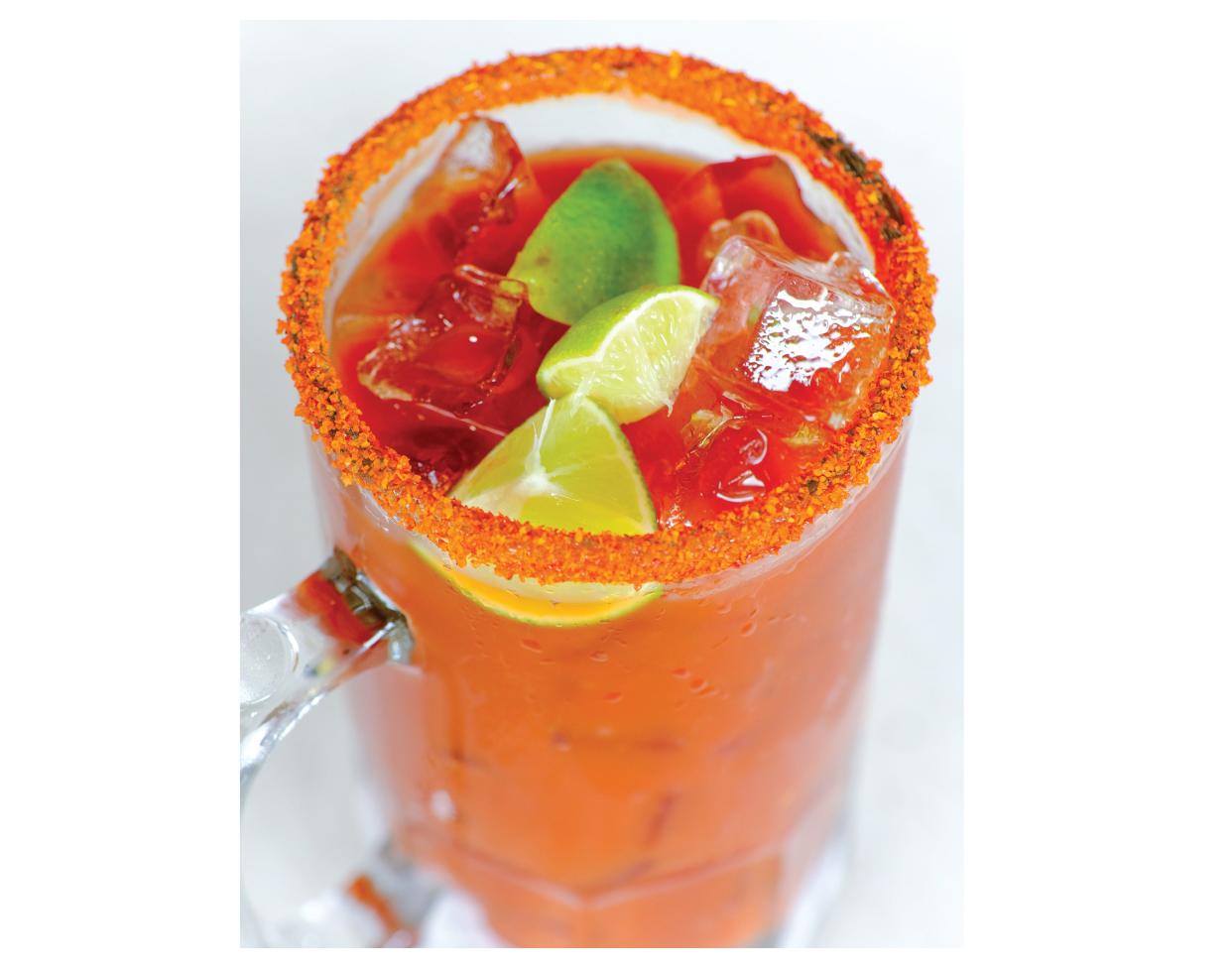 The Michelada from Four Tacos Locos in Greenville. 