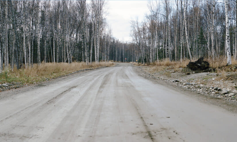 A road in Wasilla, Alaska (Sebastiano Tomada/Getty Images)