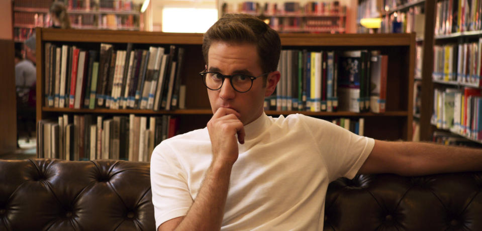 This image released by Netflix shows Ben Platt in a scene from "The Politician," named one of the top ten TV shows of the year by the Associated Press. (Netflix via AP)