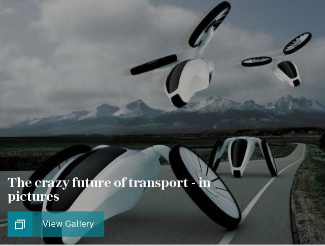 The crazy future of transport - in pictures