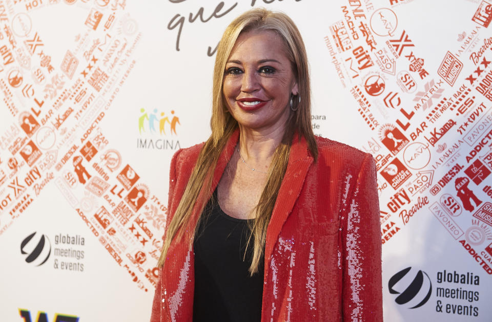 MADRID, SPAIN - DECEMBER 01: Belen Esteban attends photocall of 'El Lazo Que Nos Une' on December 01, 2019 in Madrid, Spain. (Photo by Borja B. Hojas/Getty Images)