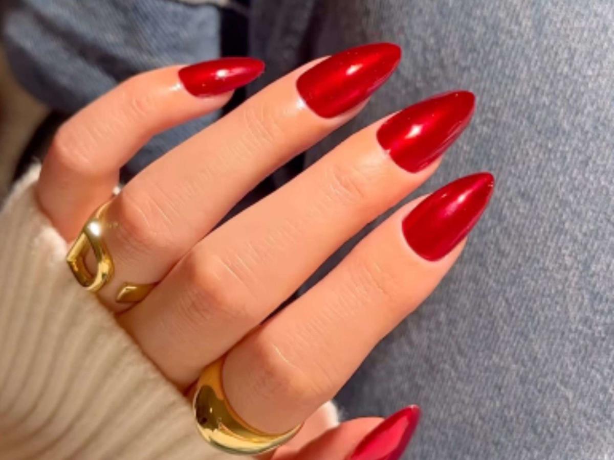  Whats Up Nails - Fire Red Chrome Powder For Mirror