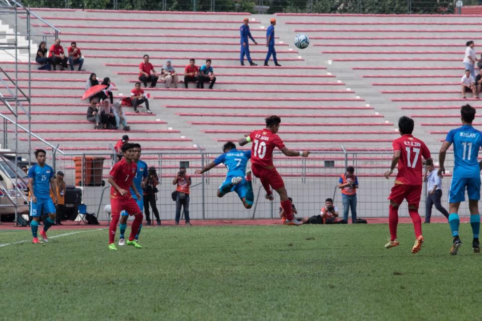 SEA Games: Singapore vs Myanmar