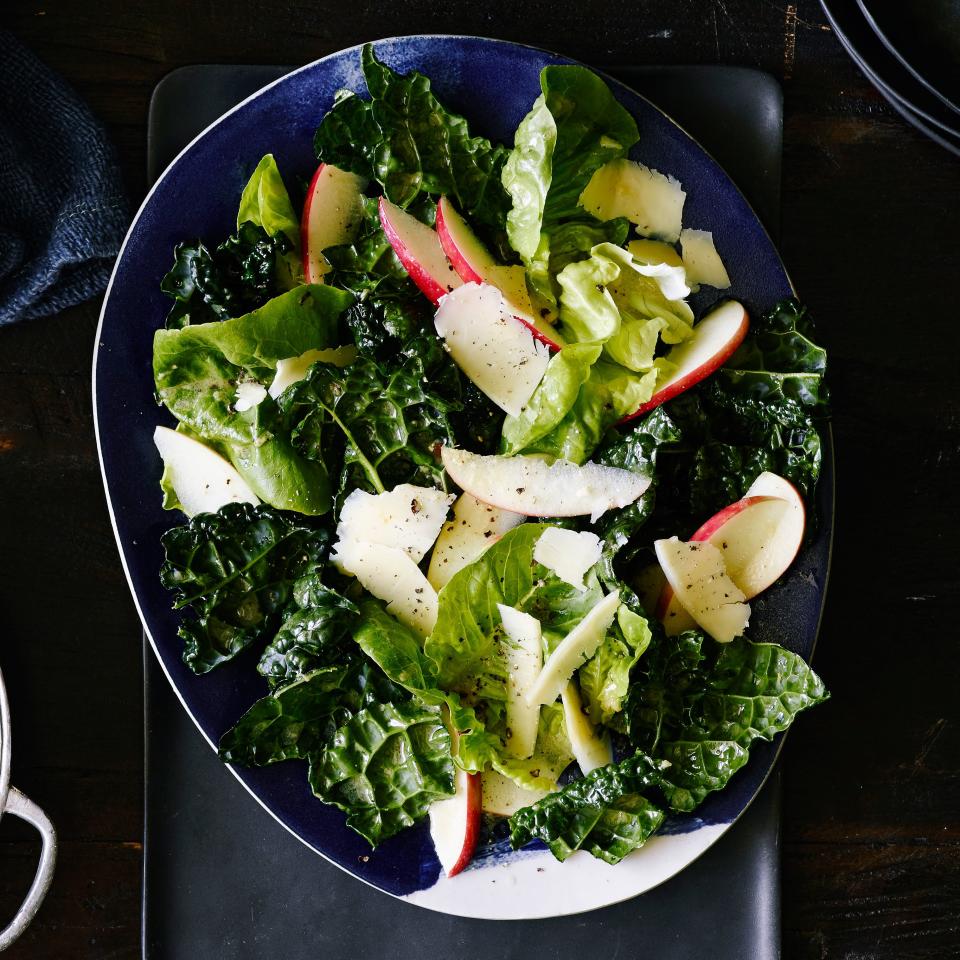 Fall Greens and Apple Salad