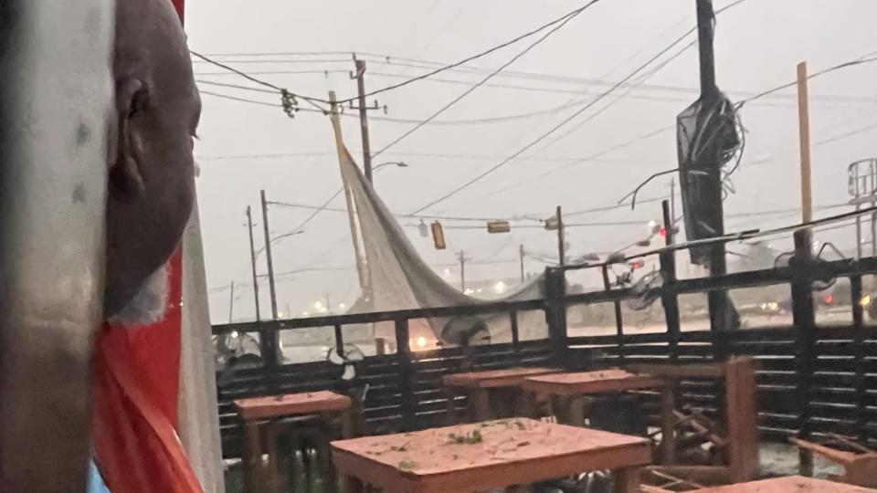 Houston restaurant damage
