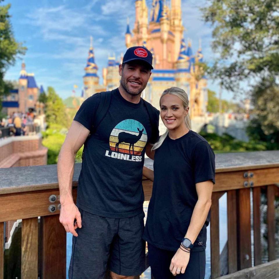 <p>"Got to spend some much-needed family time recently in Orlando!!!" the country star wrote on Instagram, sharing <a href="https://www.instagram.com/p/CWo3MCgFcXG/" rel="nofollow noopener" target="_blank" data-ylk="slk:a few photos;elm:context_link;itc:0;sec:content-canvas" class="link ">a few photos</a> of her time at Walt Disney World with her husband, hockey player Mike Fisher, and their two sons, Isaiah, 6, and Jacob, 2.</p> <p>"We rode lots of rides, ate lots of sugar, smiled a million smiles and made a million memories!!!" she continued. "These years, with our boys, we'll never get back…to see the wonder and excitement on their faces is priceless! We already can't wait to go back! Thanks, @waltdisneyworld for existing!"</p>