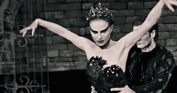 Natalie Portman dancing in "Black Swan"