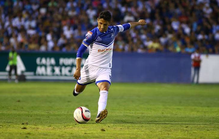 Ángel Reyna juega para el Celaya. / Foto: Celaya FC