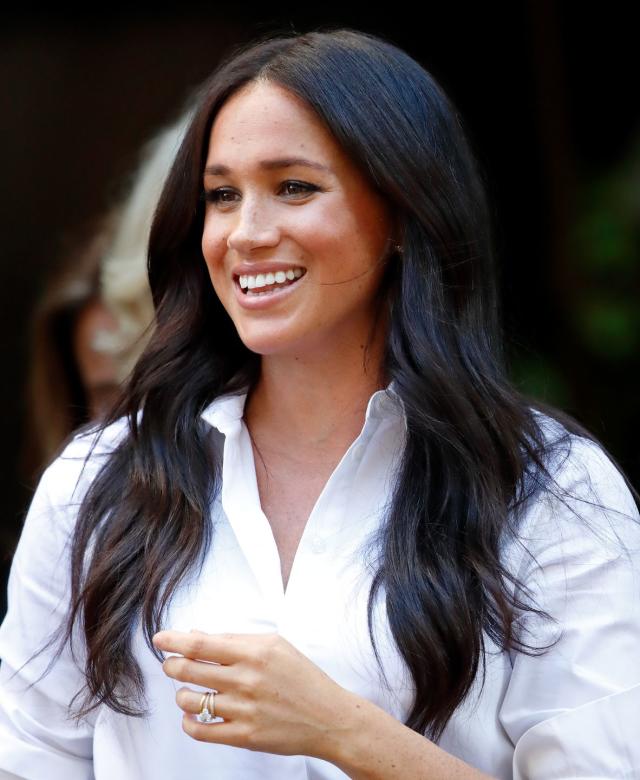This Meghan Markle-Approved Brand Put an End to Button-Up Shirts With  Annoying Boob Gaps