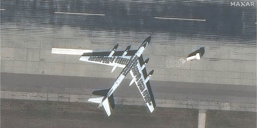 Photo of the Russian Engels air base