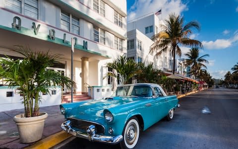 Miami beach - Credit: Getty