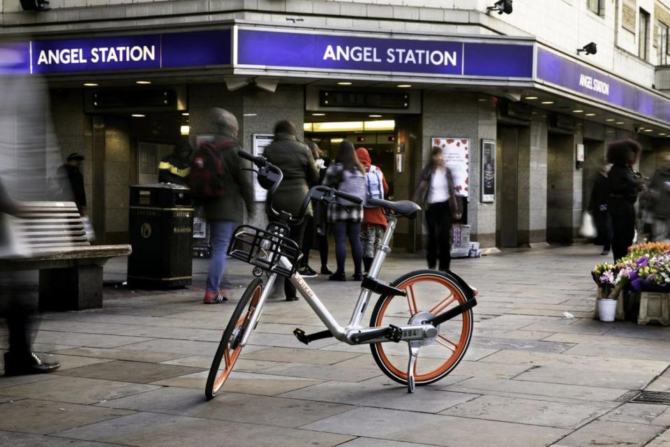 Mobike already operates bikes in Ealing.