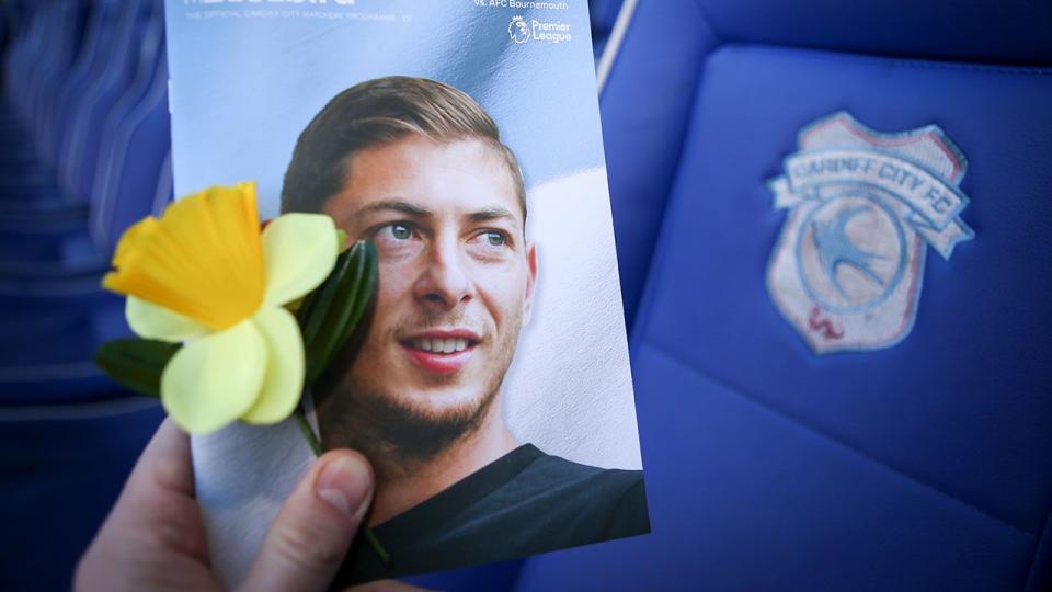 Sala’s disappearance has rocked the football world. Pic: Getty