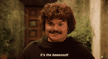 gif of jack black saying i love it it's the best with emphasis on the word best